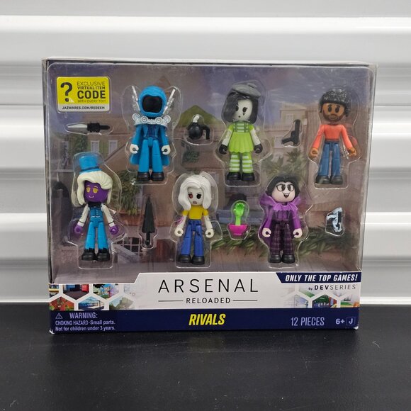 Roblox DevSeries Arsenal Reloaded Rivals Action Figure Set (Target Exclusive) - Picture 5 of 6